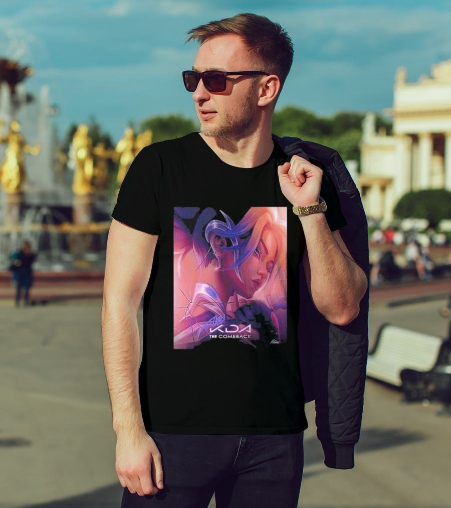 Akali KDA The Comeback Arcane League Of Legends Nikkotari T-Shirt