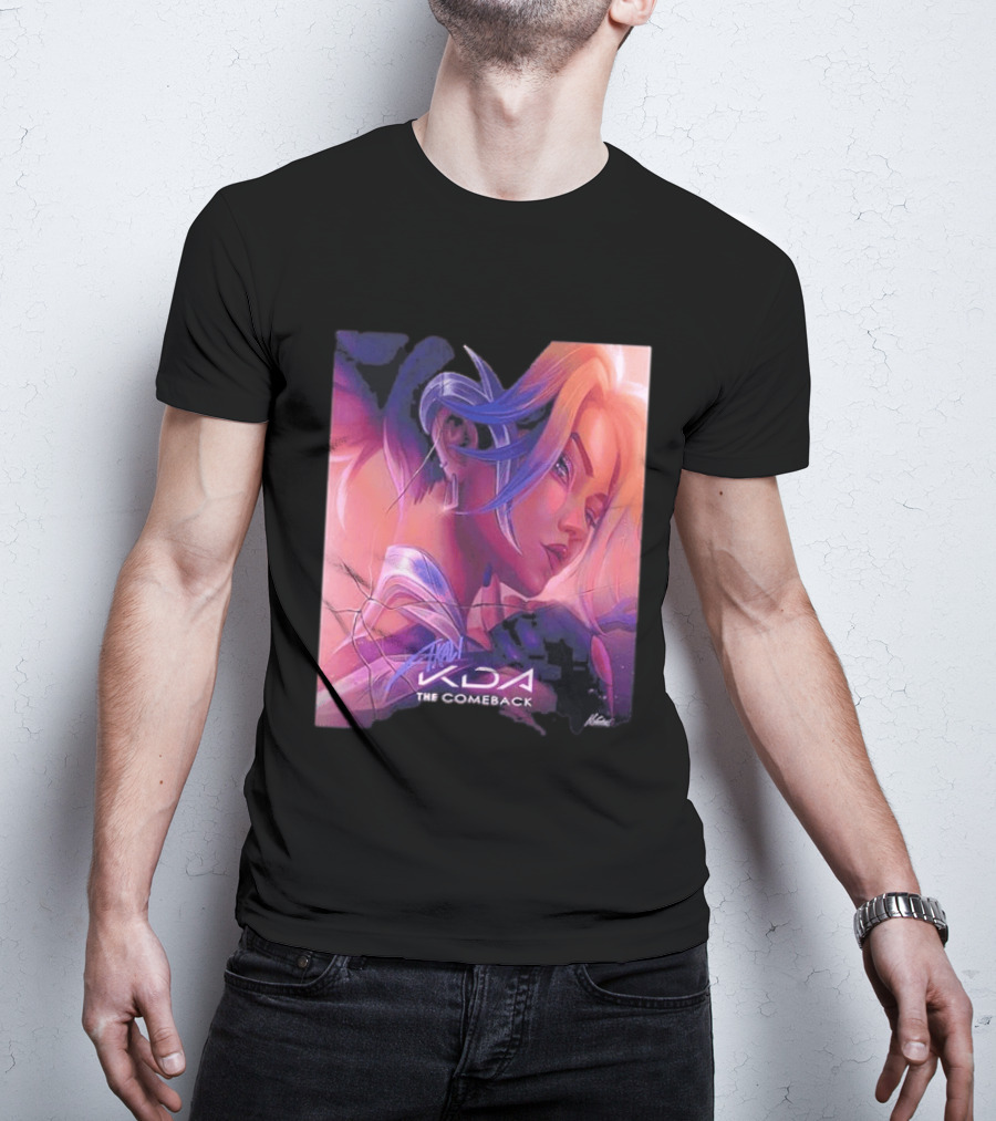 Akali KDA The Comeback Arcane League Of Legends Nikkotari T-Shirt