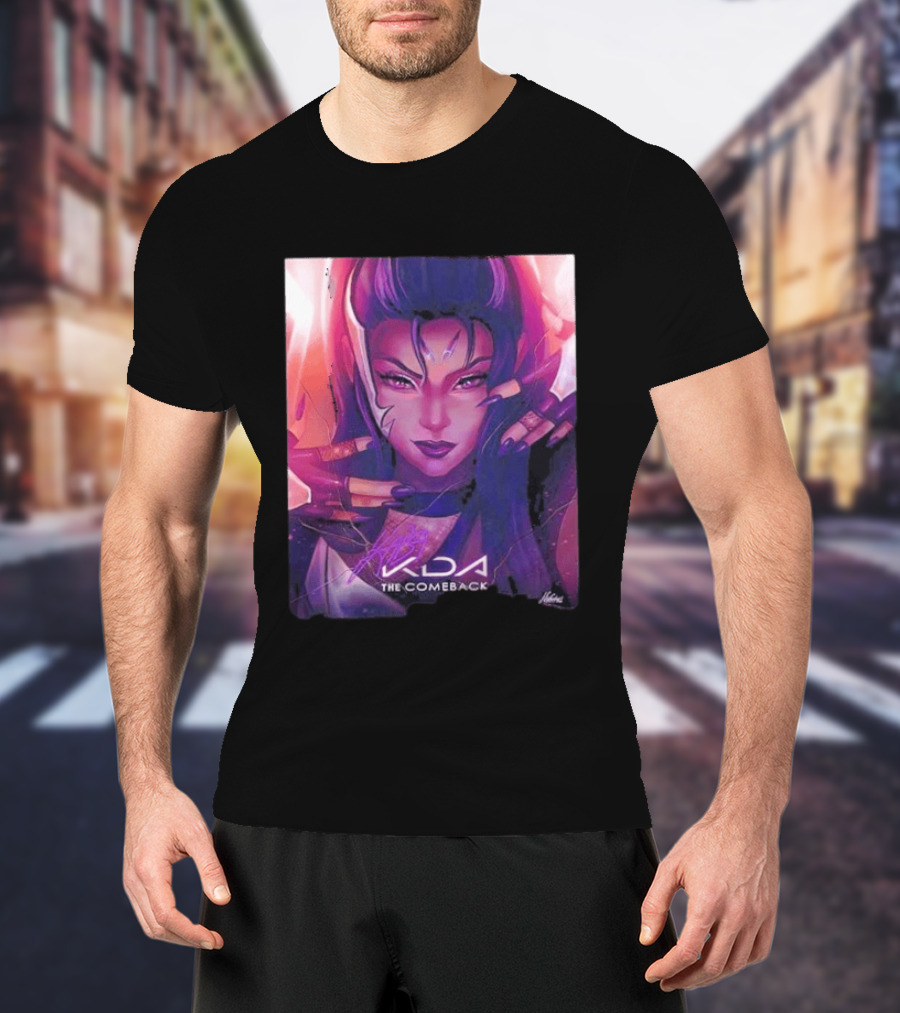 Kaisa KDA The Comeback Arcane League Of Legends By Nikkotari T-Shirt