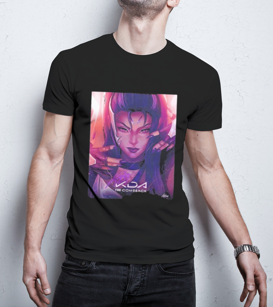 Kaisa KDA The Comeback Arcane League Of Legends By Nikkotari T-Shirt