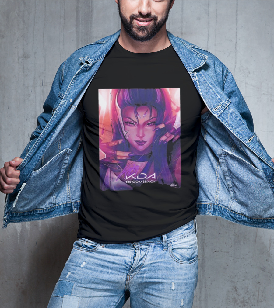 Kaisa KDA The Comeback Arcane League Of Legends By Nikkotari T-Shirt