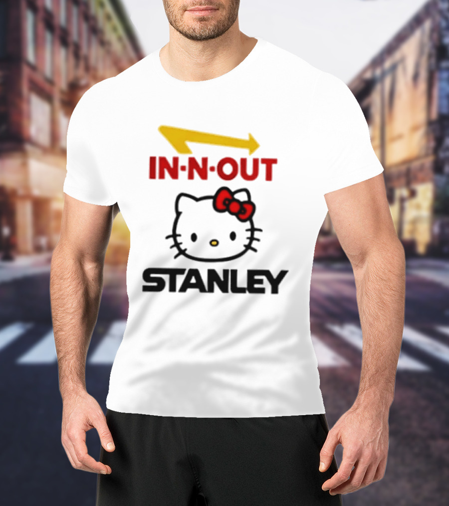 In N Out Hello Kitty Stanley Collaboration T-Shirt