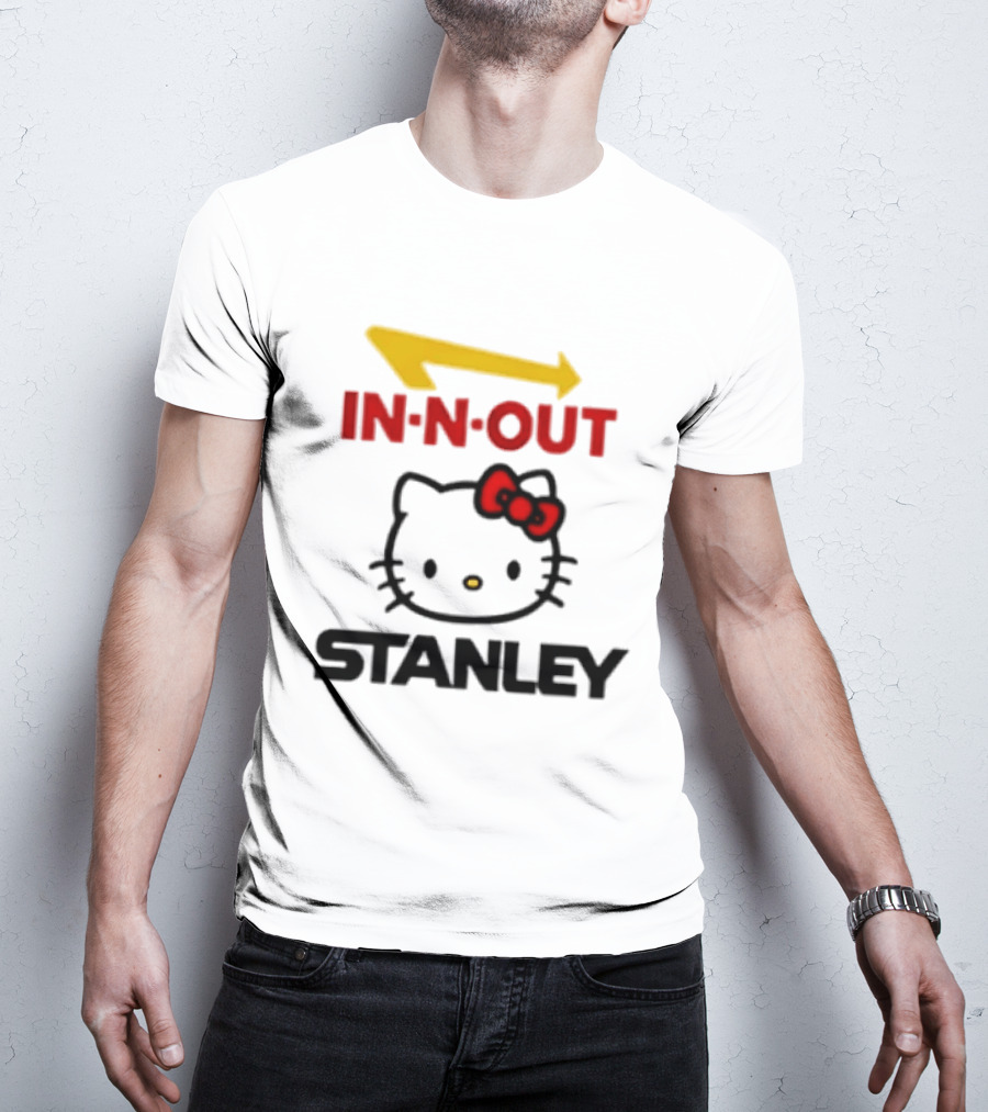 In N Out Hello Kitty Stanley Collaboration T-Shirt