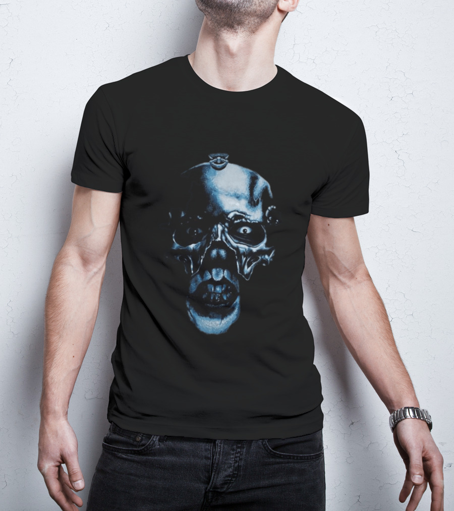 Impericon Ghost Skull Face Creepy Horror Teef T-Shirt