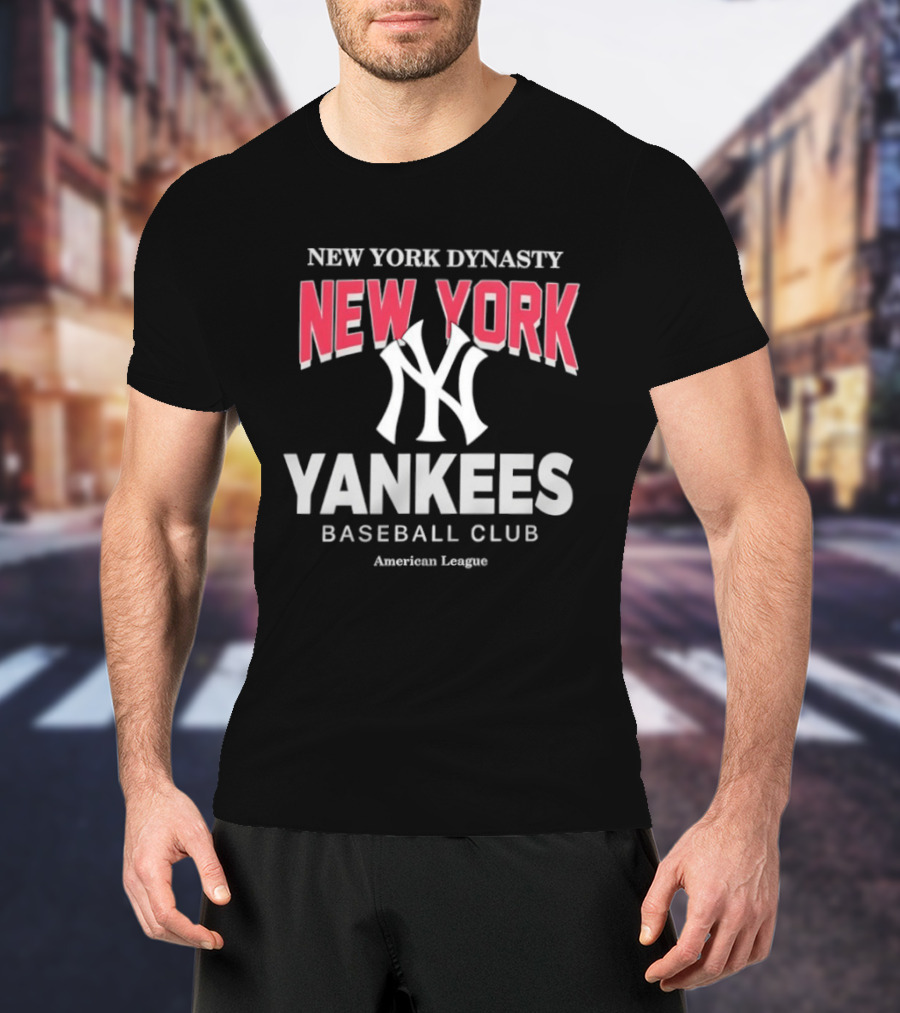 New York Yankees American League Dynasty Baseball Club T-Shirt