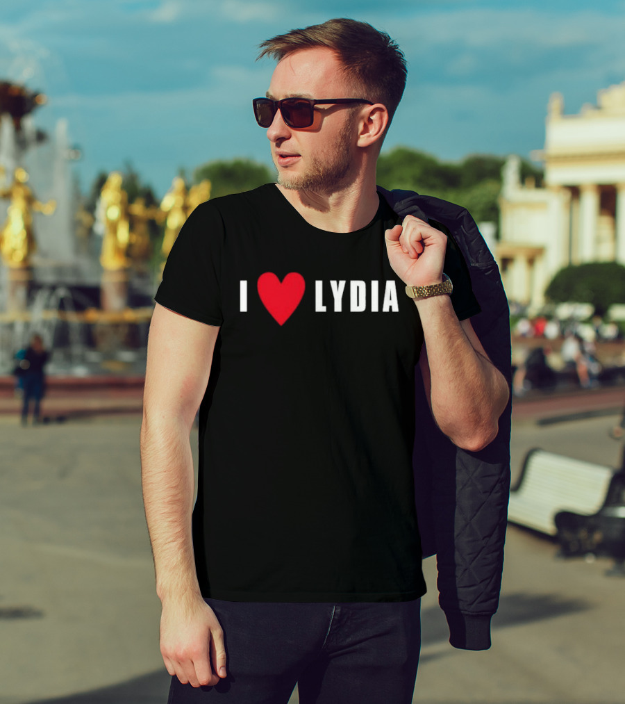 Kori King I Love Lydia Heart T-Shirt