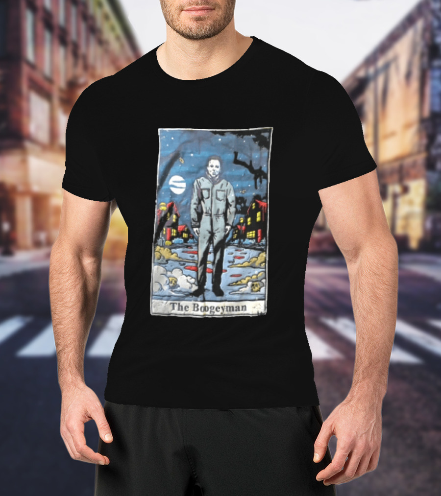 The Boogeyman Michael Myers Halloween Night Scene T-Shirt