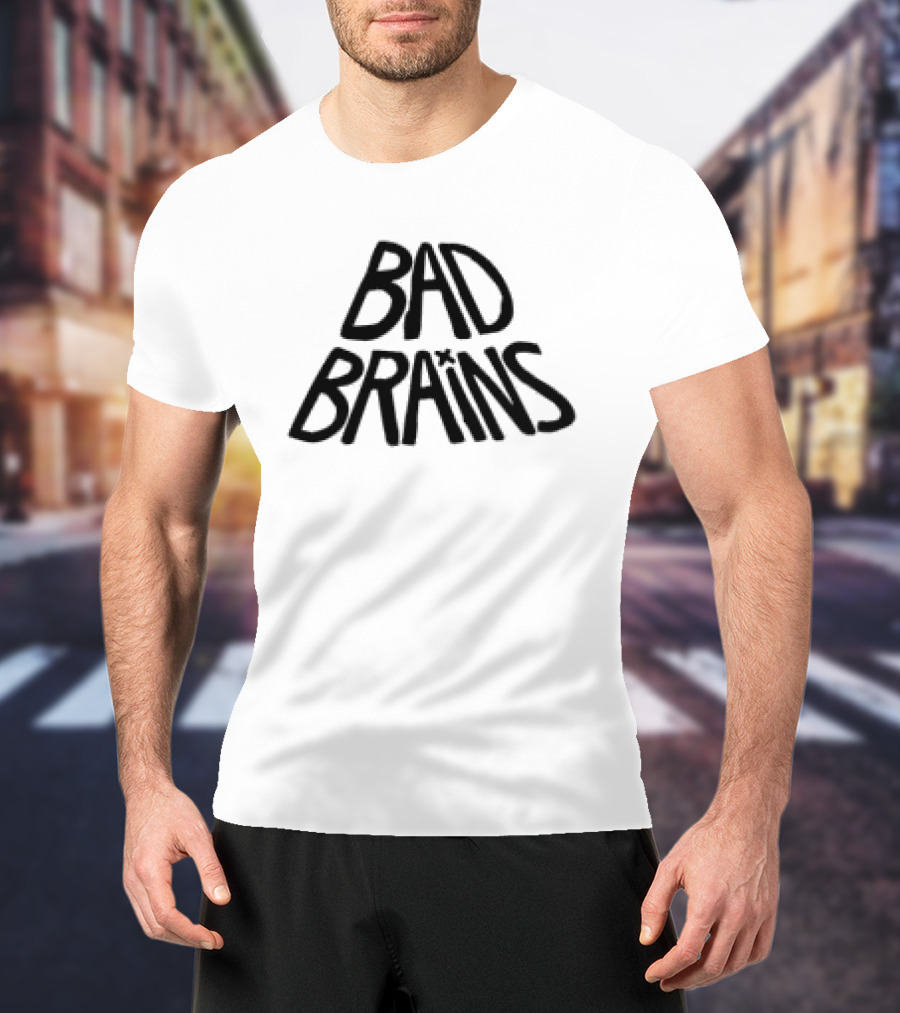 Bad Brains Store Are You Ready White Limited Edition Punk Rock Band Merch T-Shirt
