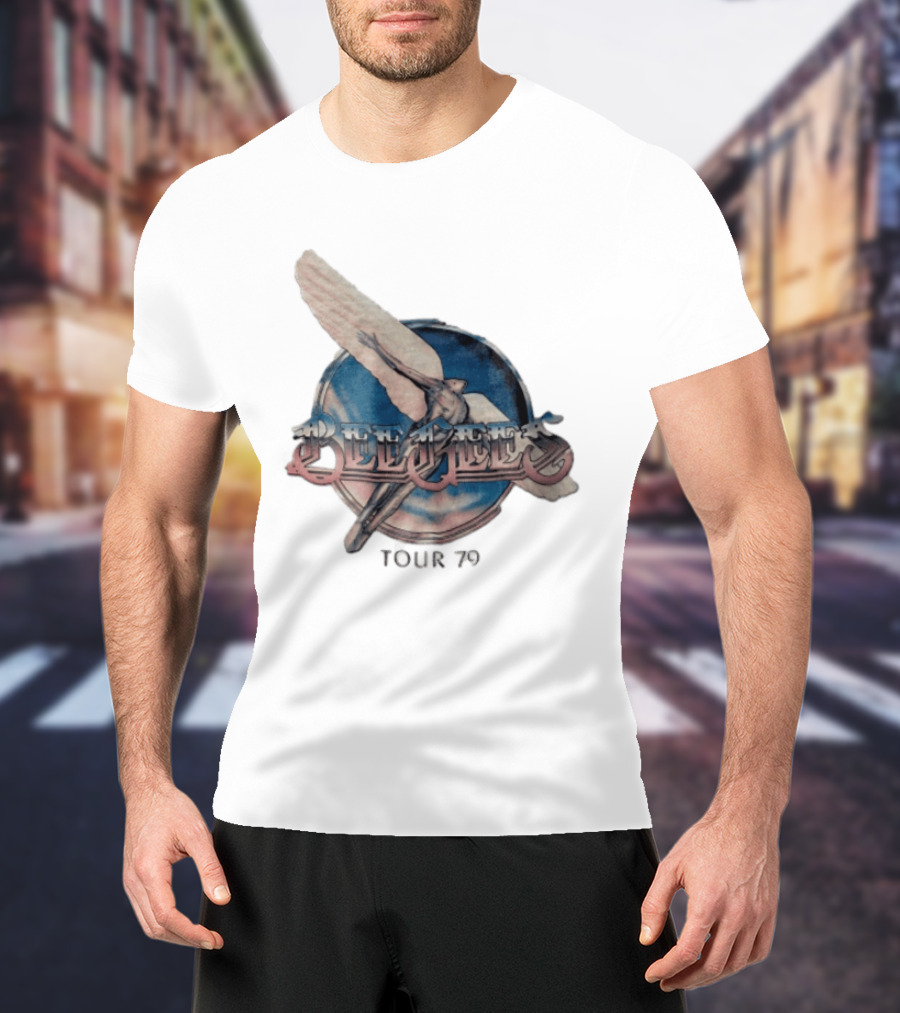 Bee Gees Winged Figure Flying Tour 79 T-Shirt