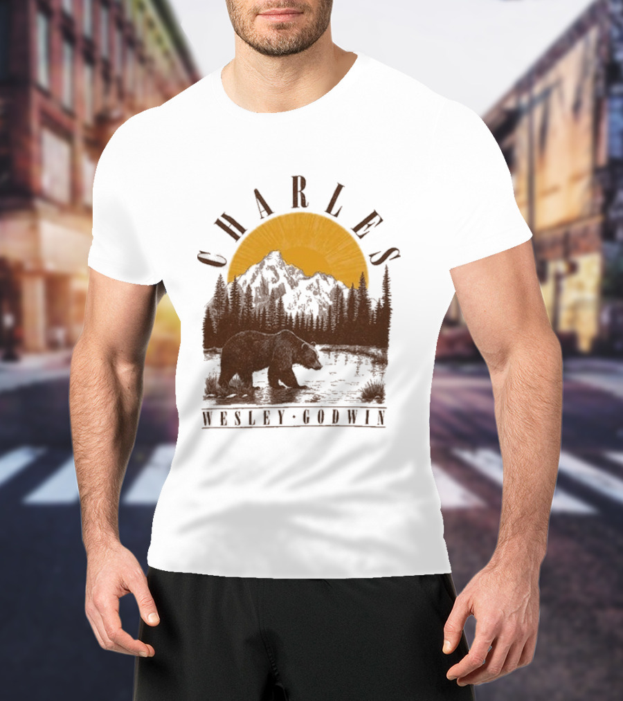 Charles Wesley Godwin Bear Mountain Sunset Forest T-Shirt