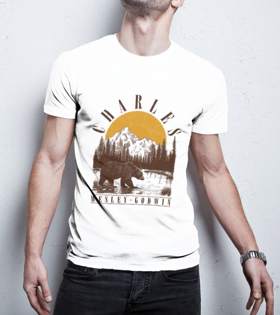 Charles Wesley Godwin Bear Mountain Sunset Forest T-Shirt