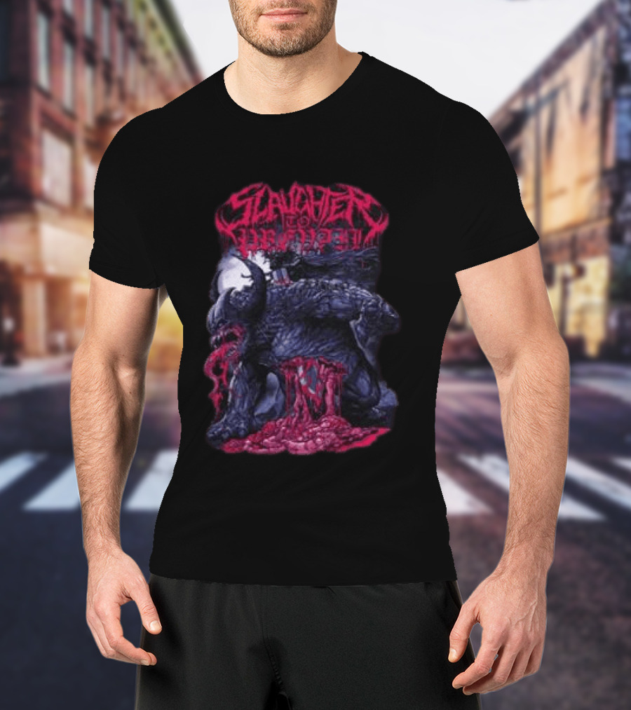 Slaughter To Prevail Berserk Tour Firstblood Store Monster T-Shirt