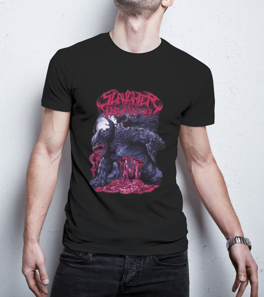 Slaughter To Prevail Berserk Tour Firstblood Store Monster T-Shirt