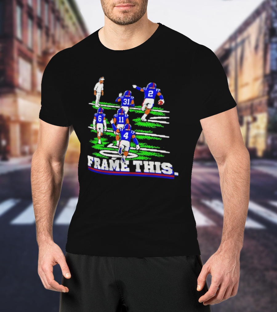 Ole Miss Rebels Lane Kiffin LSU Tigers Frame This Pixel Football Moment T-Shirt