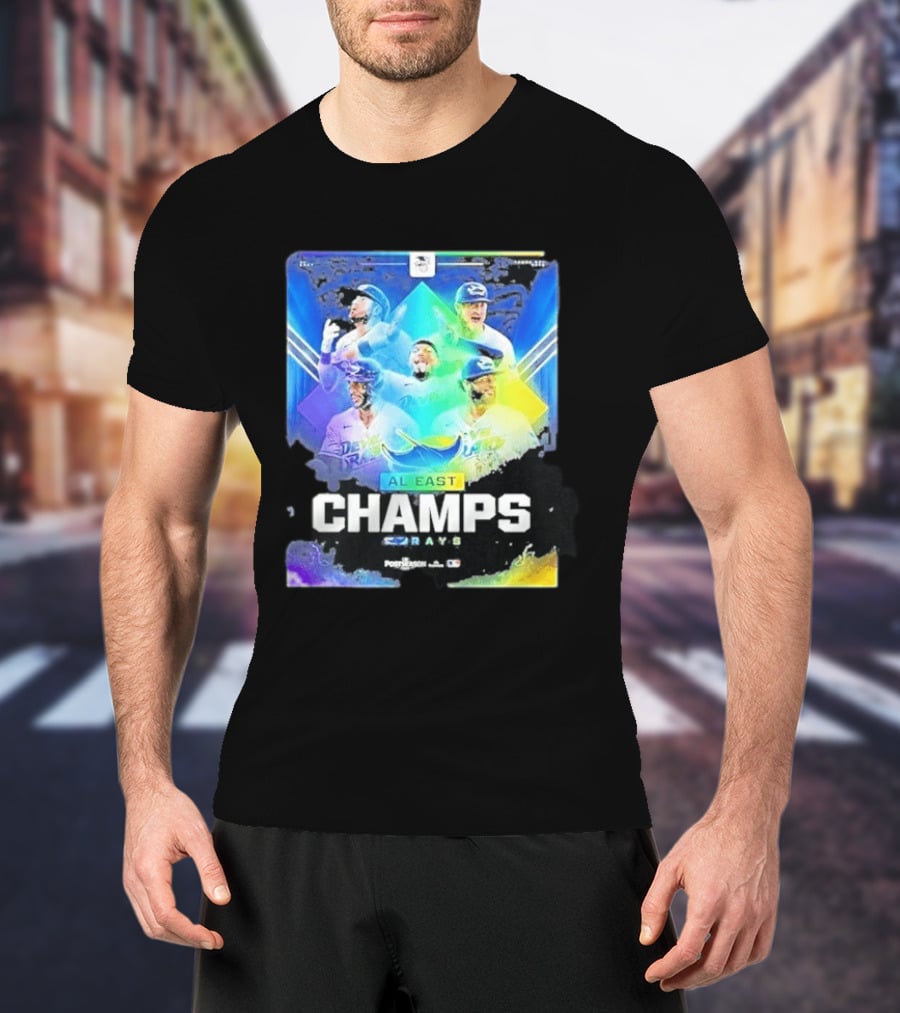Postseason Al East Champs Rays Fifth Time Original Tampa Bay 2026 T-Shirt