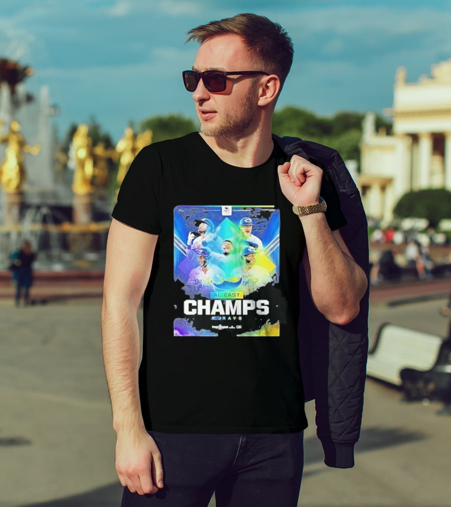 Postseason Al East Champs Rays Fifth Time Original Tampa Bay 2026 T-Shirt