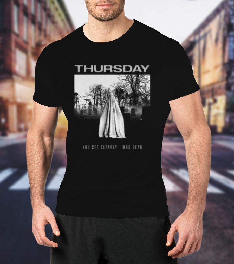 Thursday Store Common Graves New Jersey Emo Band 2002 T-Shirt