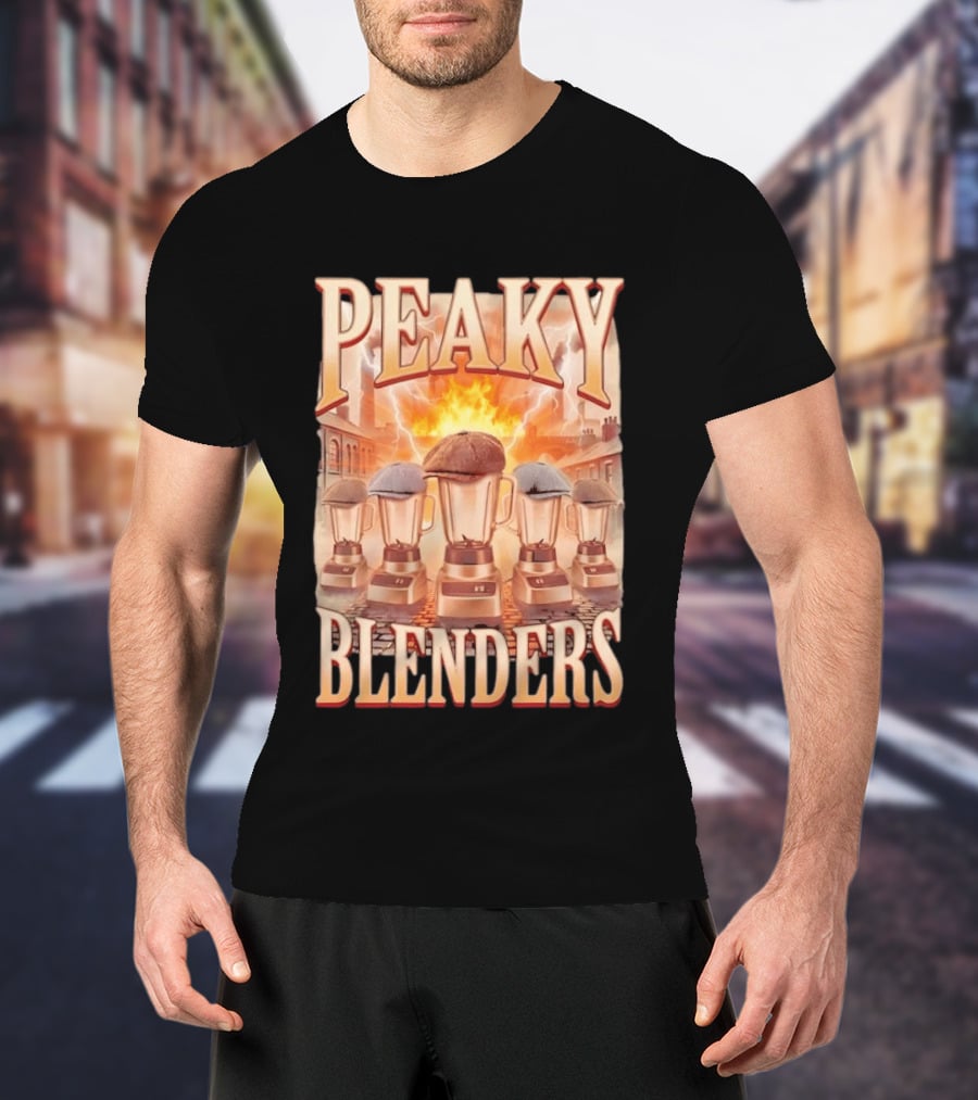 Peaky Blenders Kitchen Humor Blender Joke T-Shirt
