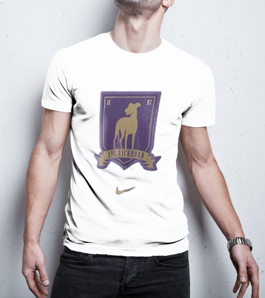 AFC Richmond Greyhound Dog Shield 1897 T-Shirt