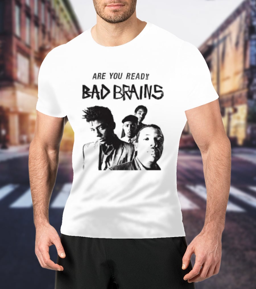 Bad Brains Are You Ready Punk Band T-Shirt