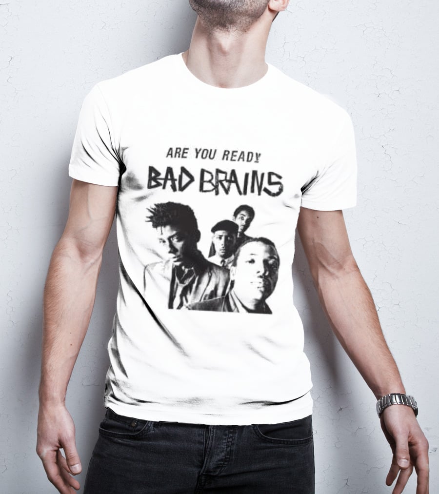 Bad Brains Are You Ready Punk Band T-Shirt