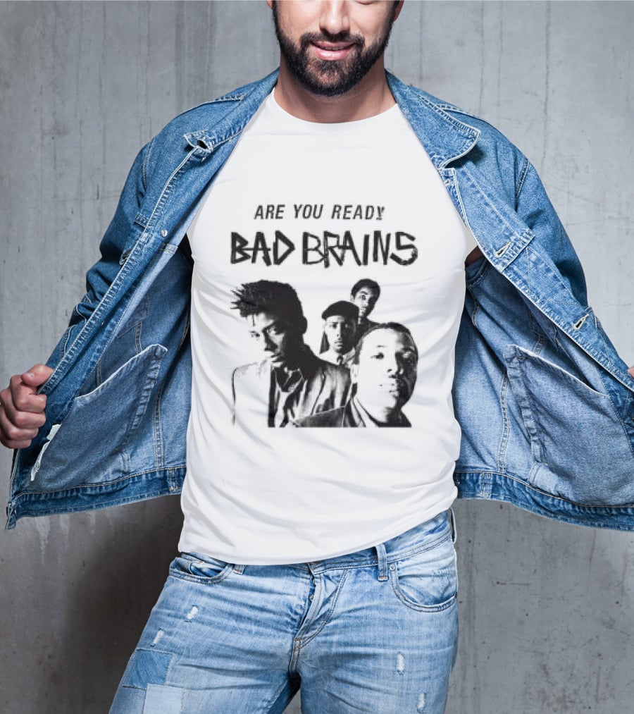 Bad Brains Are You Ready Punk Band T-Shirt