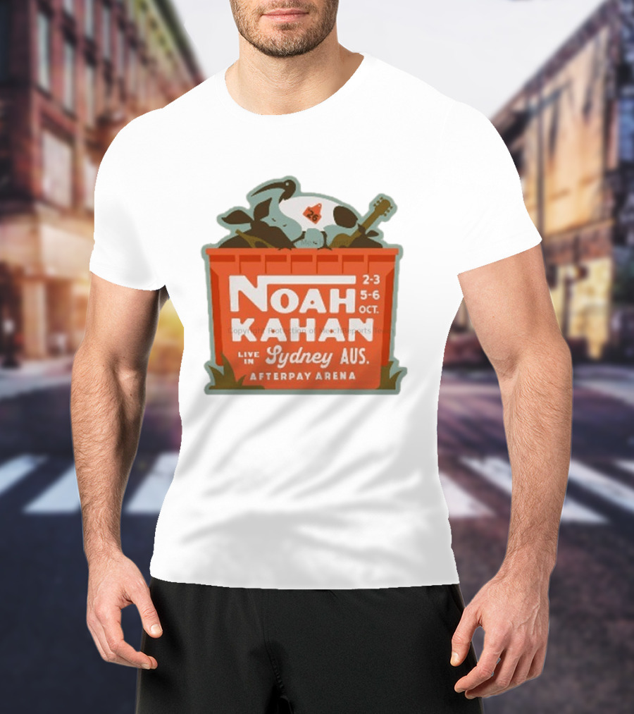 Noah Kahan Live In Sydney AUS Afterpay Arena October 2 3 5 6 2026 T-Shirt