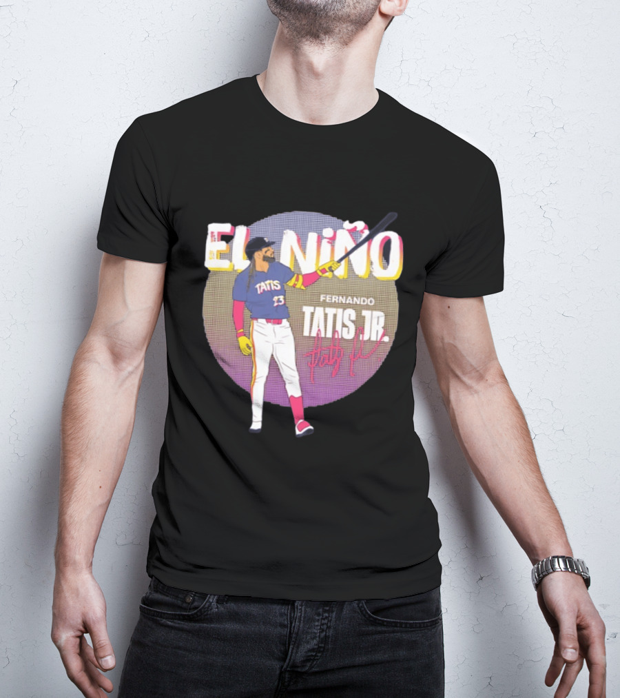 Fernando Tatis Jr. El Niño San Diego Padres Batting T-Shirt
