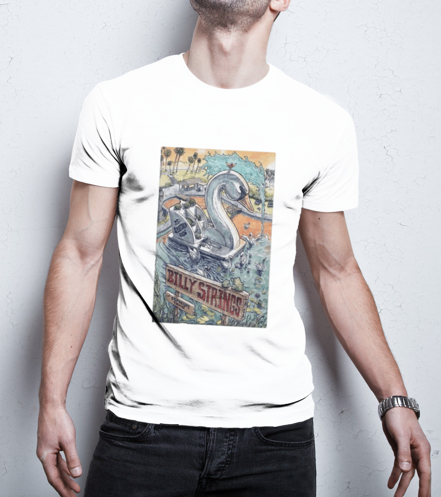 Billy Strings September 25 2026 Orpheum Theatre Los Angeles Swan Boat T-Shirt