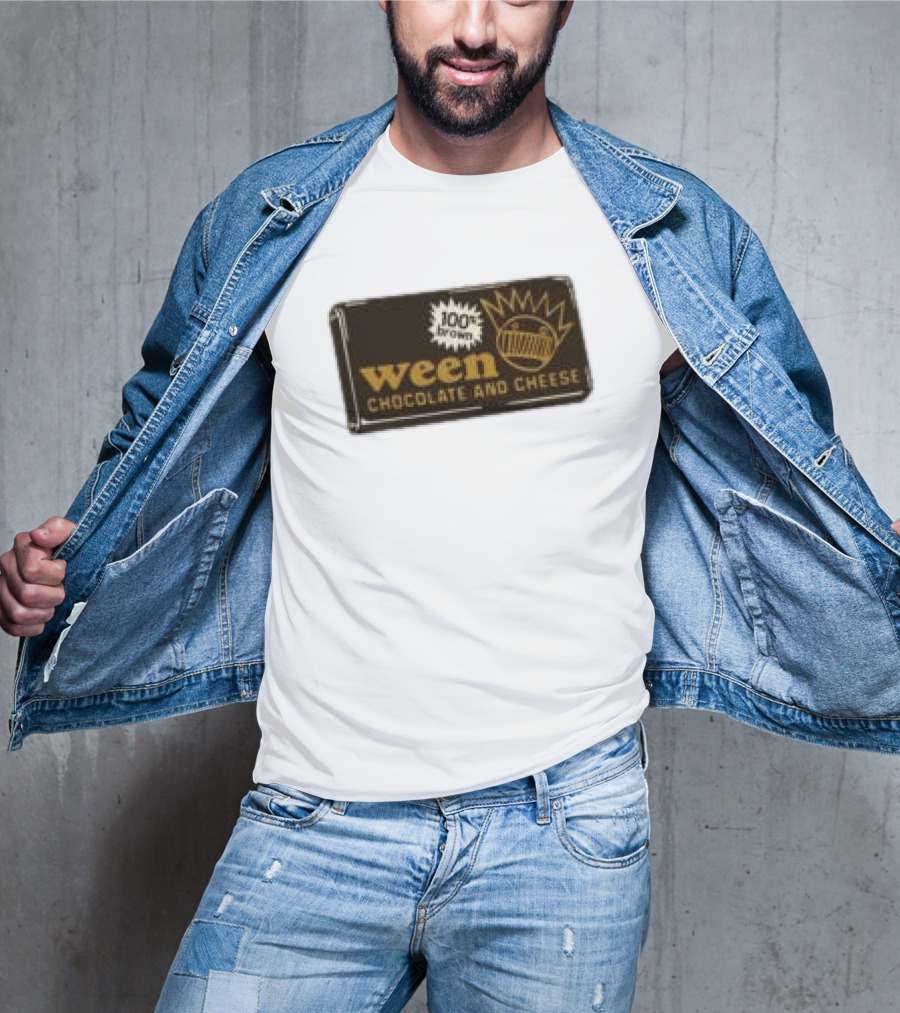 Ween Chocolate And Cheese 100% Brown T-Shirt