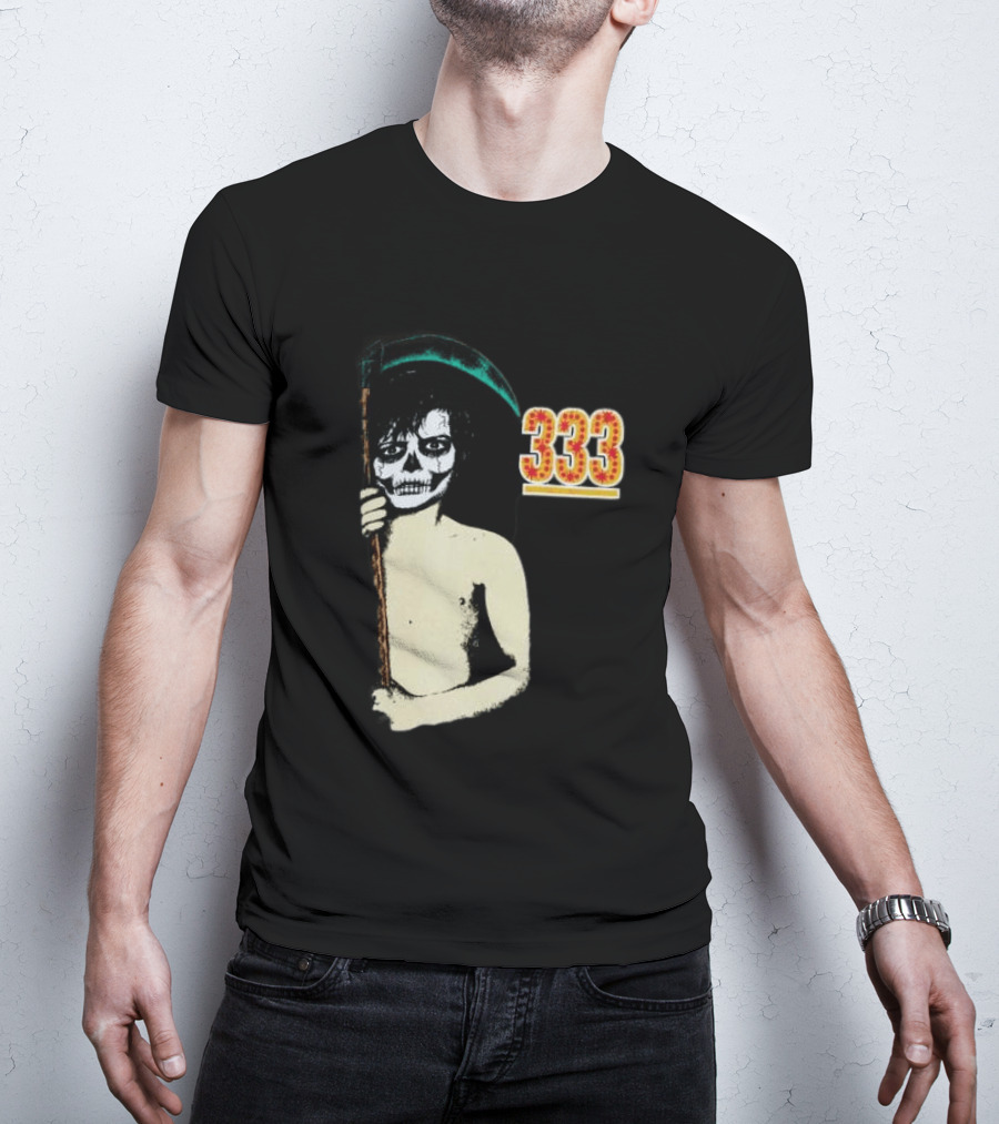 Half Evil Store 333 Skull Child T-Shirt