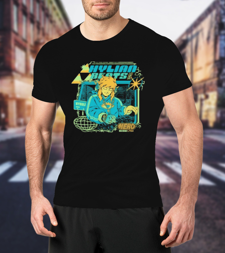 Heroic Hylian Beats Hyrule Arena Worldwide T-Shirt
