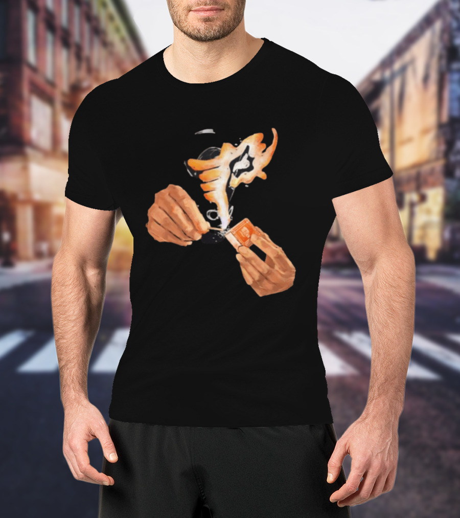 Strike And Ignite Phoenix Flare With Mystic Match Ignition T-Shirt