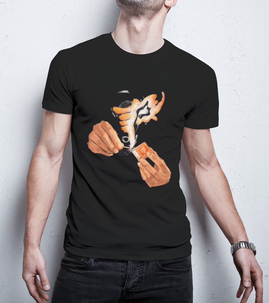 Strike And Ignite Phoenix Flare With Mystic Match Ignition T-Shirt