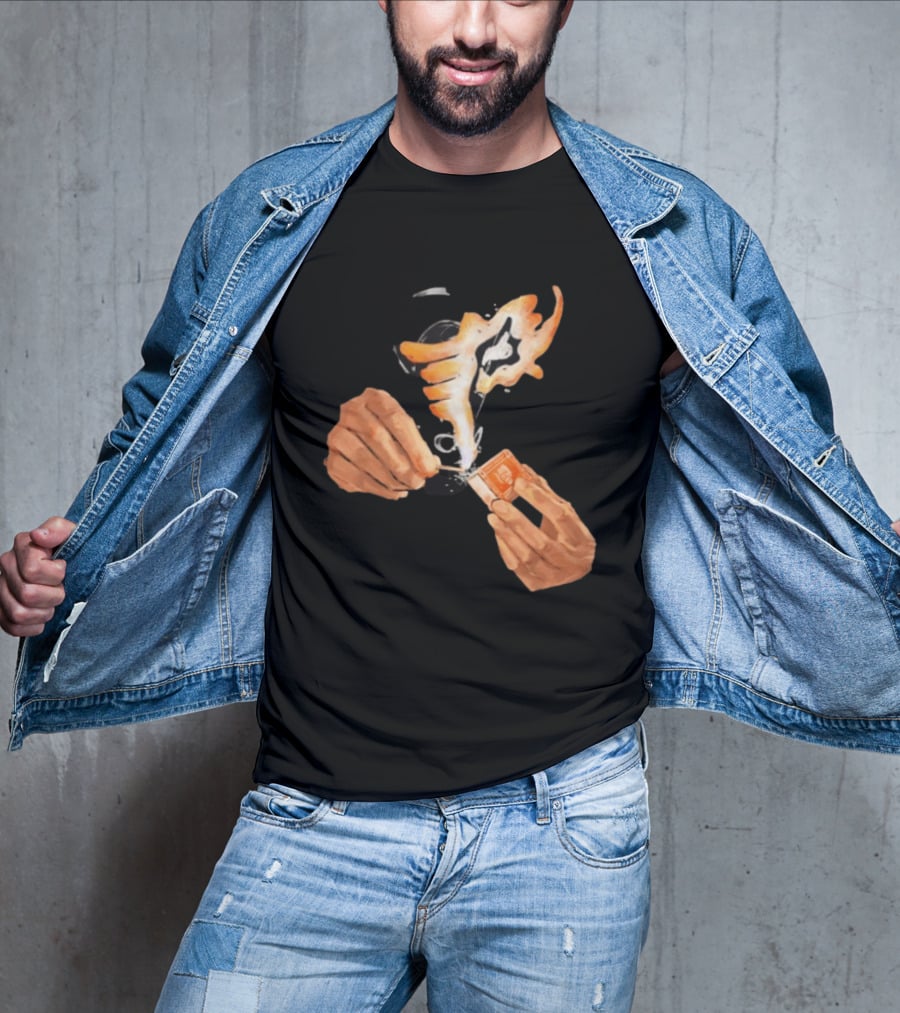 Strike And Ignite Phoenix Flare With Mystic Match Ignition T-Shirt