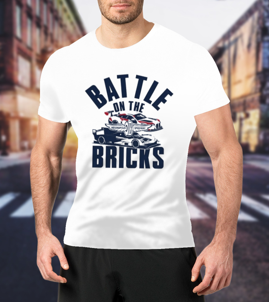 2026 Indianapolis Motor Speedway Battle On The Bricks Racing Event T-Shirt