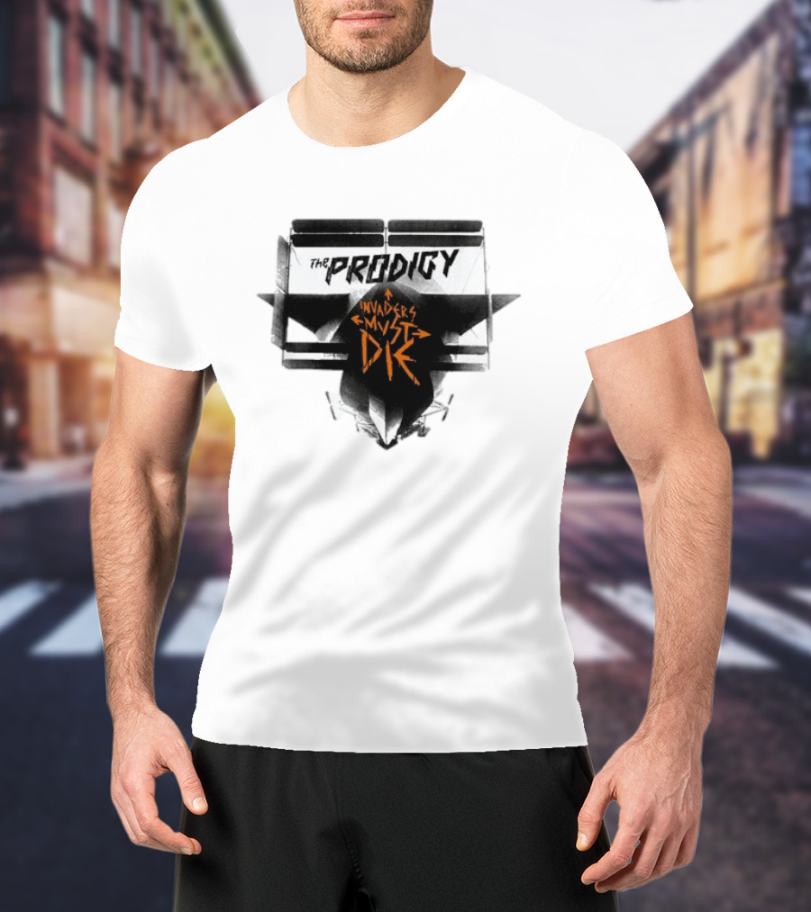 The Prodigy Invaders Must Die Album Cover T-Shirt