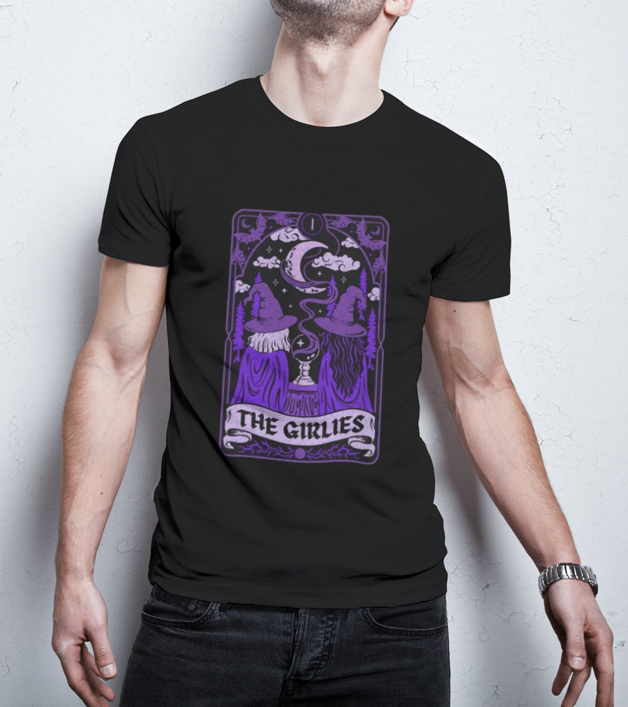 Witchy Tarot Card Style The Girlies Do We Know Them Moon Magic T-Shirt