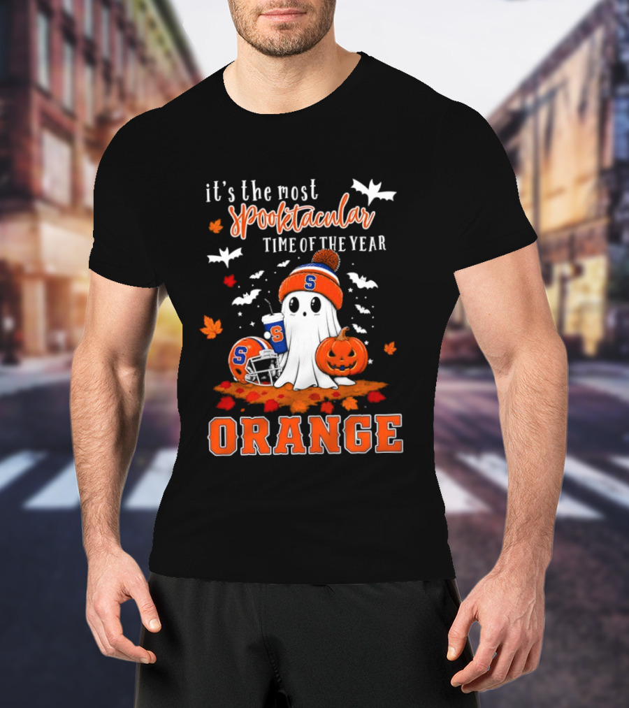 It's The Most Spooktacular Time Of The Year Syracuse Orange Halloween T-Shirt