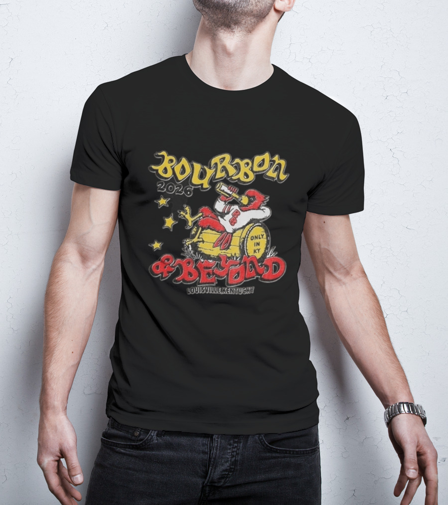 Bourbon And Beyond 2026 Louisville Kentucky Only In KY Stars Chuggin Louie T-Shirt