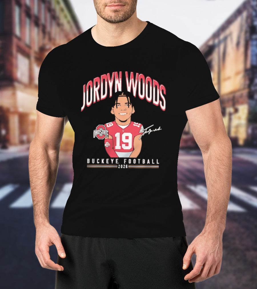 Jordyn Woods Ohio State Buckeyes Buckeye Football 2020 T-Shirt