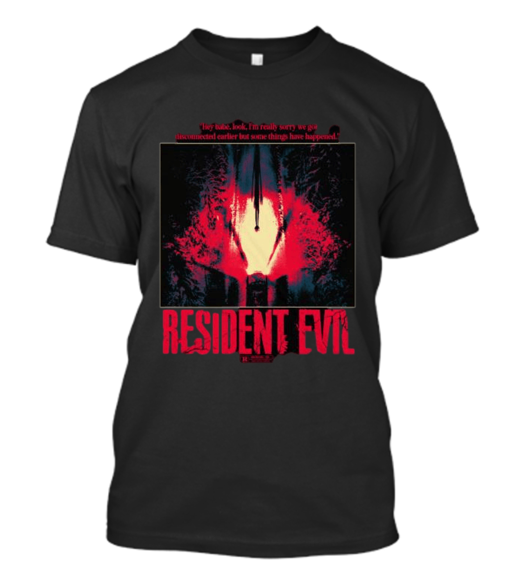 Resident Evil Studio House Designs Store Re Headlights T-Shirt