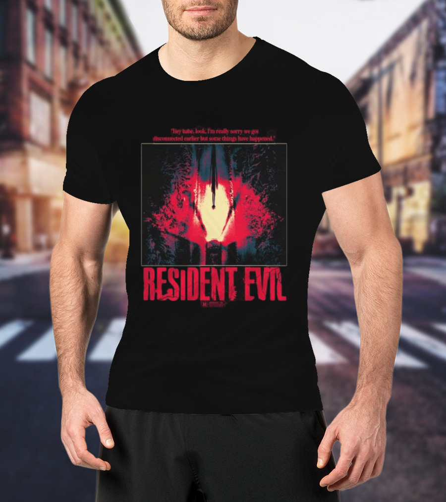 Resident Evil Studio House Designs Store Re Headlights T-Shirt