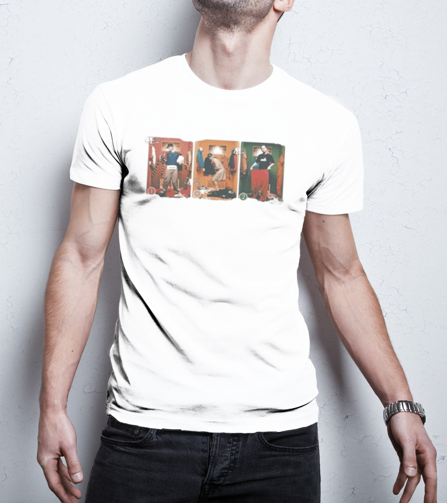 Blink 182 Take Off Your Pants And Jacket Changing Room Photo Sequence T-Shirt