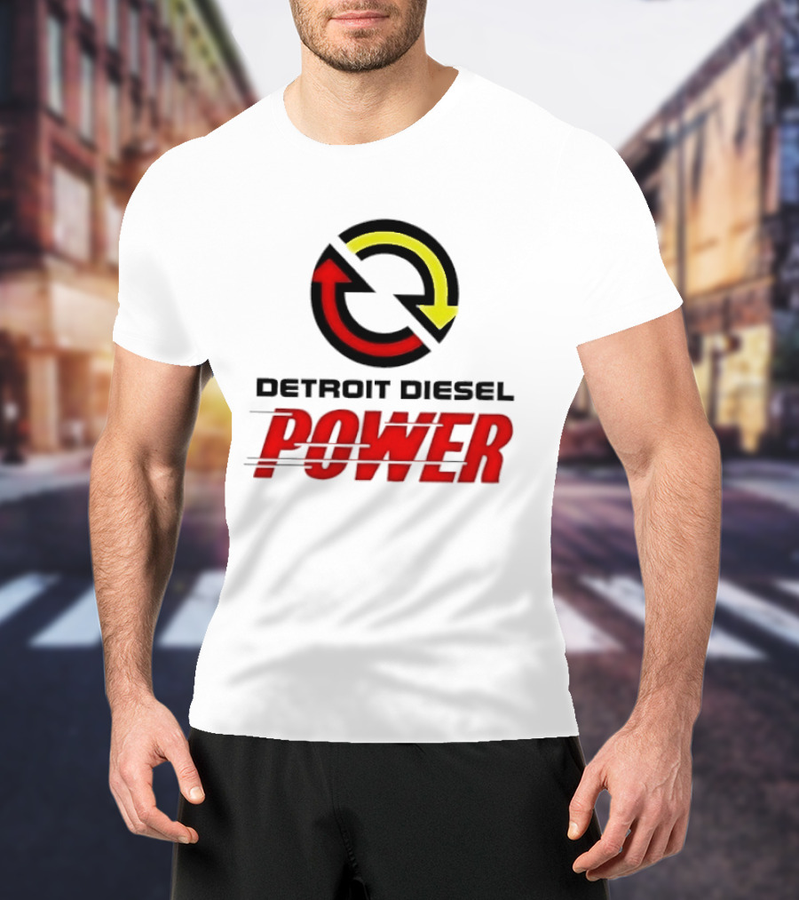 Detroit Diesel Heavy Duty Power Trucking Dynamic T-Shirt