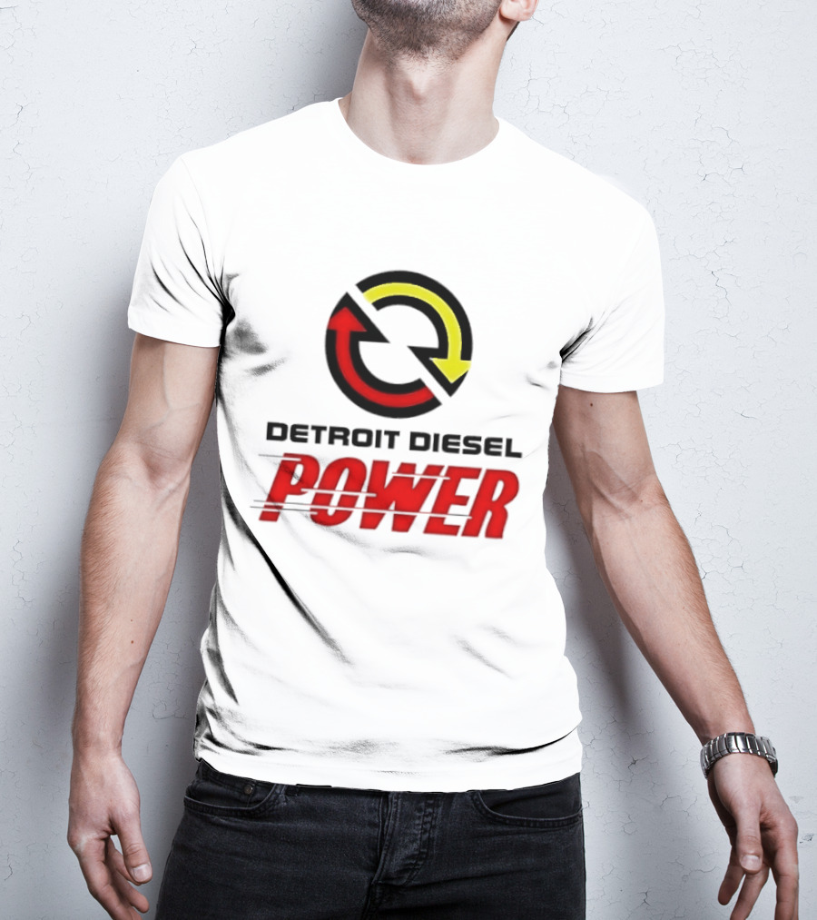Detroit Diesel Heavy Duty Power Trucking Dynamic T-Shirt