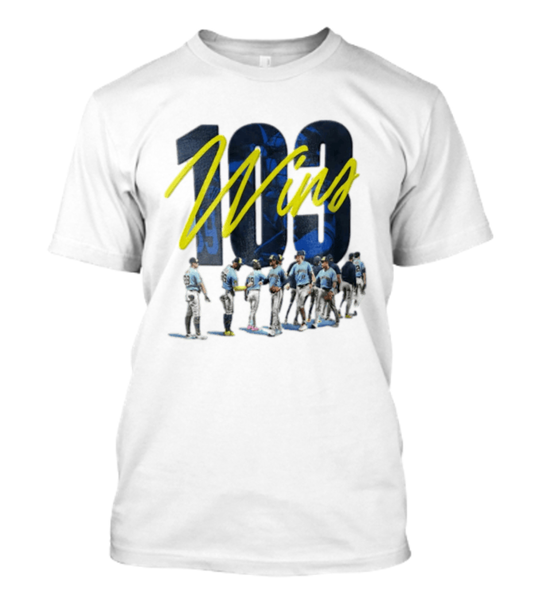 Milwaukee Brewers 103 Wins Players Celebration T-Shirt