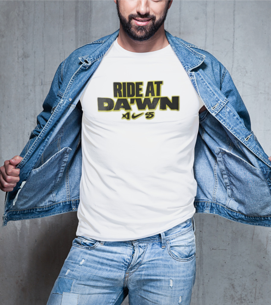 Ride At Dawn Nike Air 5 Sneaker Collaboration T-Shirt