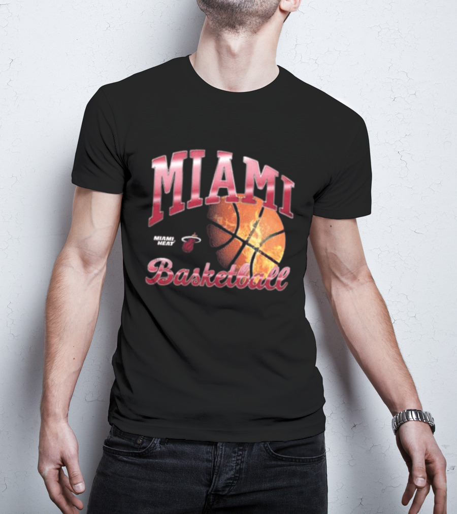 Miami Heat Basketball Court Culture X Hype & Vice Tank T-Shirt