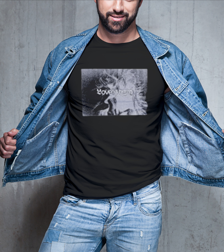 Shapel Lacey Love Is Hard Faded T-Shirt